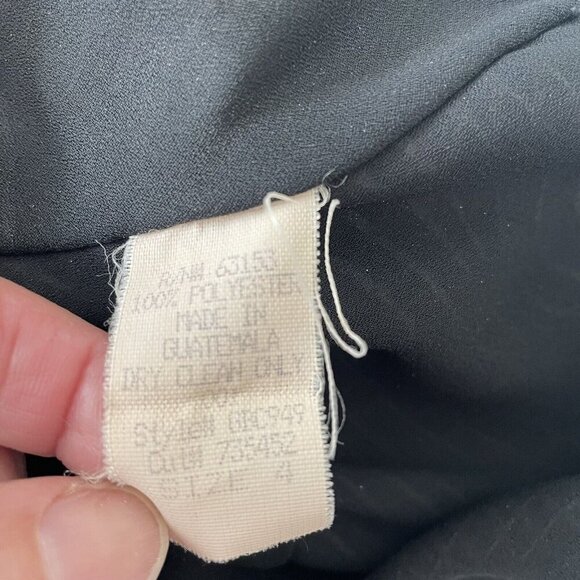 Vintage 90's Y2K Brown Whimsigoth Fairy Grunge Asymmetrical Hem Slip Dress Sz 4 - Picture 13 of 16